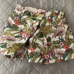 Gingersnaps floral skorts